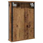 Baderomshylle Med Speil Gammelt Tre 42X12X60 Cm Konstruert Tre