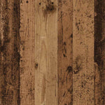 Baderomshylle Med Speil Gammelt Tre 42X12X60 Cm Konstruert Tre