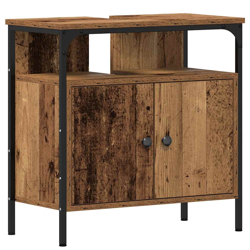 Servantskap Gammelt Tre 60X30X60 Cm Konstruert Tre