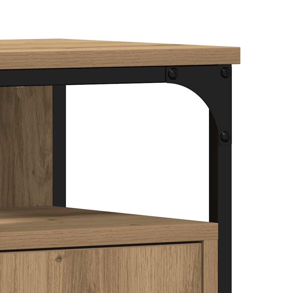 Servantskap Artisan Eik 60X30X60 Cm Konstruert Tre