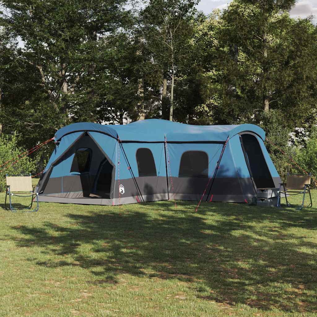 Telt For 16 Personer Med Tak Med Lagring Blå 680 X 510 X 210 Cm – MS ...