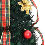 Kunstig Juletre Med 100 Led Med Stativ Grønn 150 Cm Pvc