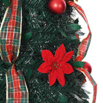 Kunstig Juletre Med 200 Led Med Stativ Grønn 210 Cm Pvc