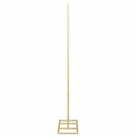 Metall Juletre Med Stativ Gull 90 Cm Pulverlakkert Stål