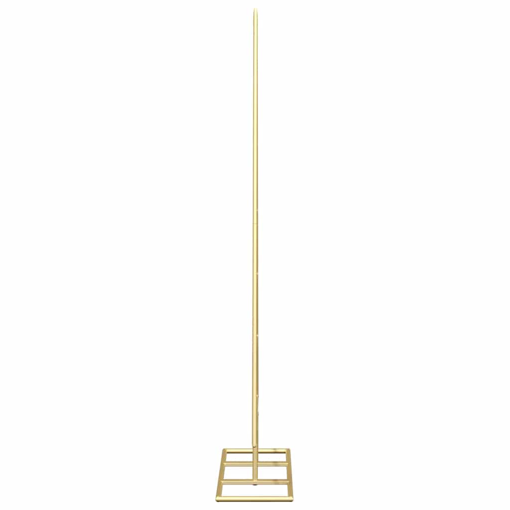 Metall Juletre Med Stativ Gull 90 Cm Pulverlakkert Stål