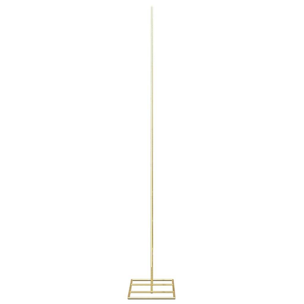 Metall Juletre Med Stativ Gull 150 Cm Pulverlakkert Stål