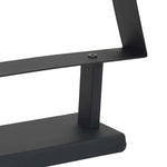 Metall Juletre Med Stativ Svart 60 Cm Stål