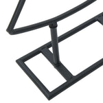 Metall Juletre Med Stativ Svart 150 Cm Stål