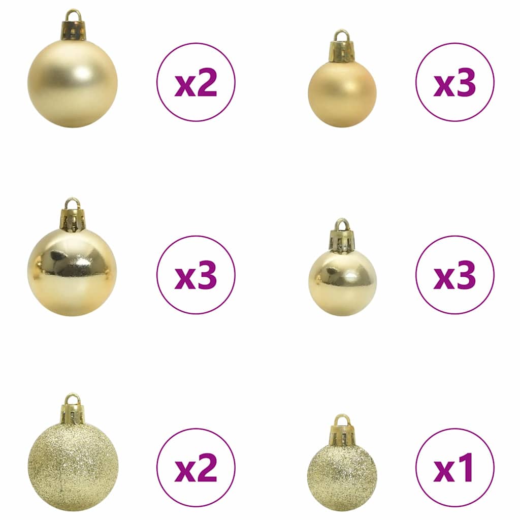 Kunstig Leddet Juletre Med Flocket Snø Grønn Og Hvit 120 Cm