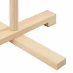 Trekjuletrær Med Stativ Naturlig 125 Cm Heltre Furu