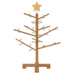 Trekjuletrær Med Stativ Brun 75 Cm Heltre Furu