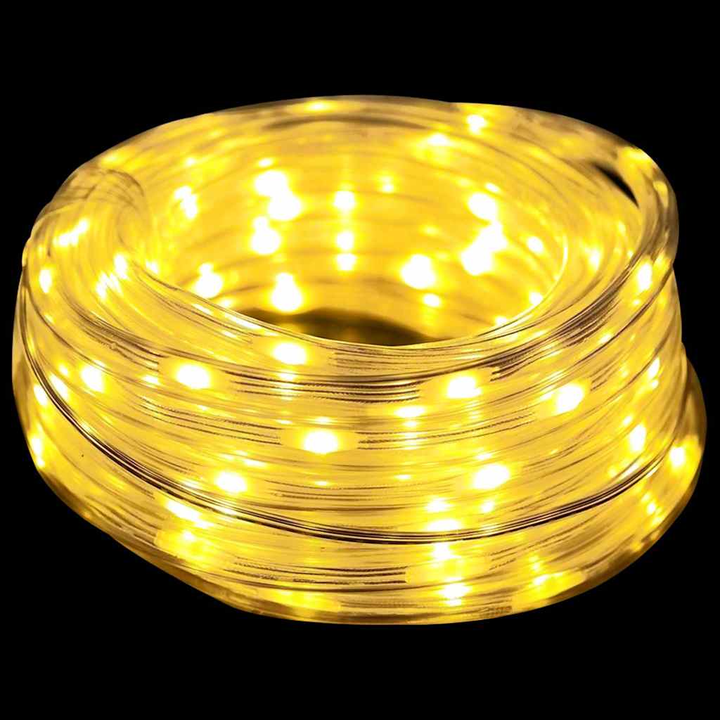 Lyskabel Med 1200 Led Varmhvit 50 M Pvc