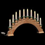 Julelys Bue Med 10 Led Lys 3 Pcs Brun 47 X 5 X 29 Cm