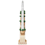 Julelys Bue Med 10 Led Lys 3 Pcs Brun 47 X 5 X 29 Cm