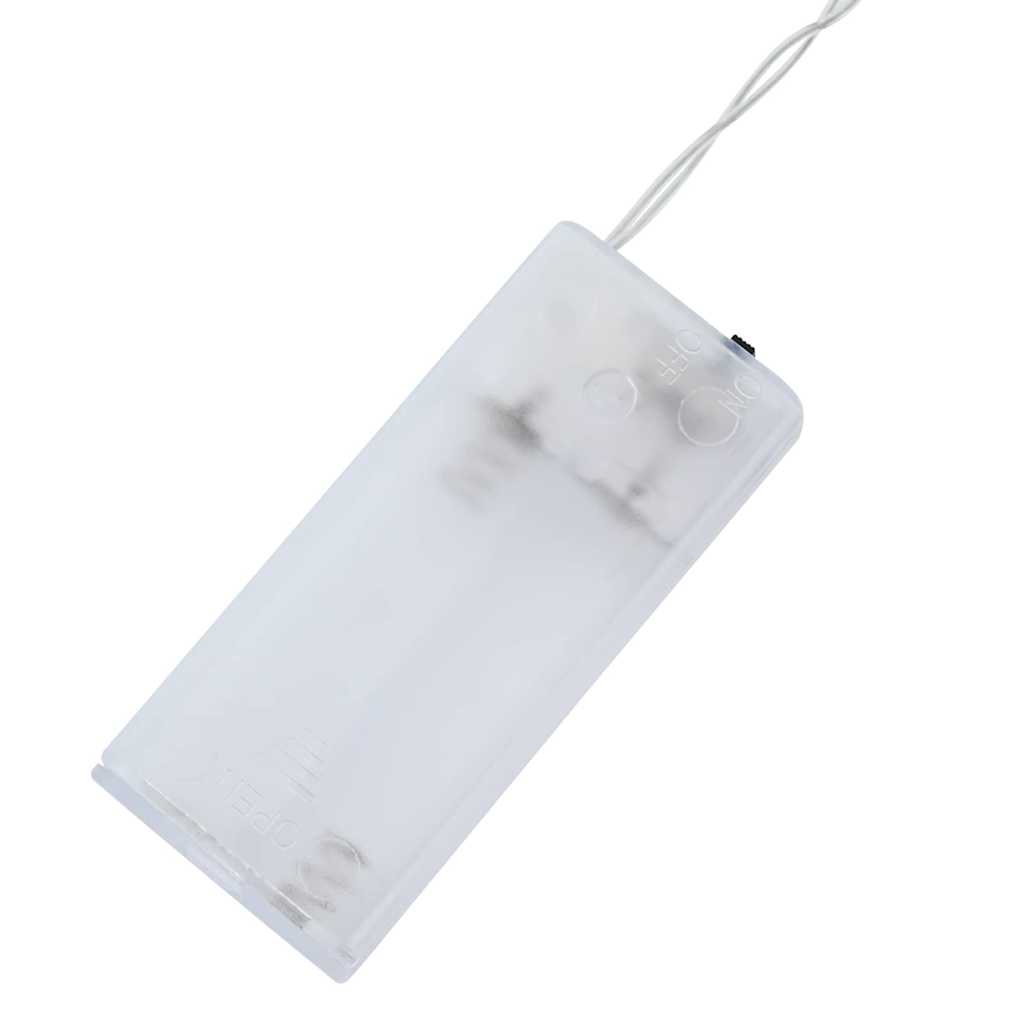 Julelys Bue Med 10 Led Lys 3 Pcs Rød 47 X 5 X 29 Cm Heltre Furu