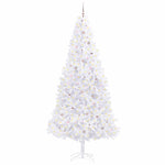 Kunstig Juletre Med 300 Led Med Stativ Hvit 300 Cm Pvc Og Stål