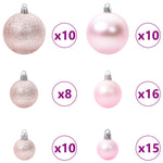 Kunstig Juletre Med 300 Led Med Stativ Hvit 300 Cm Pvc Og Stål