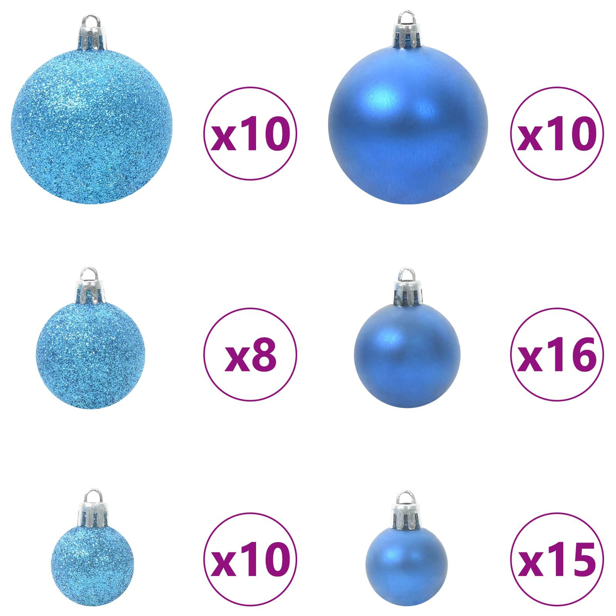 Kunstig Juletre Med 300 Led Med Stativ Hvit 300 Cm Pvc Og Stål