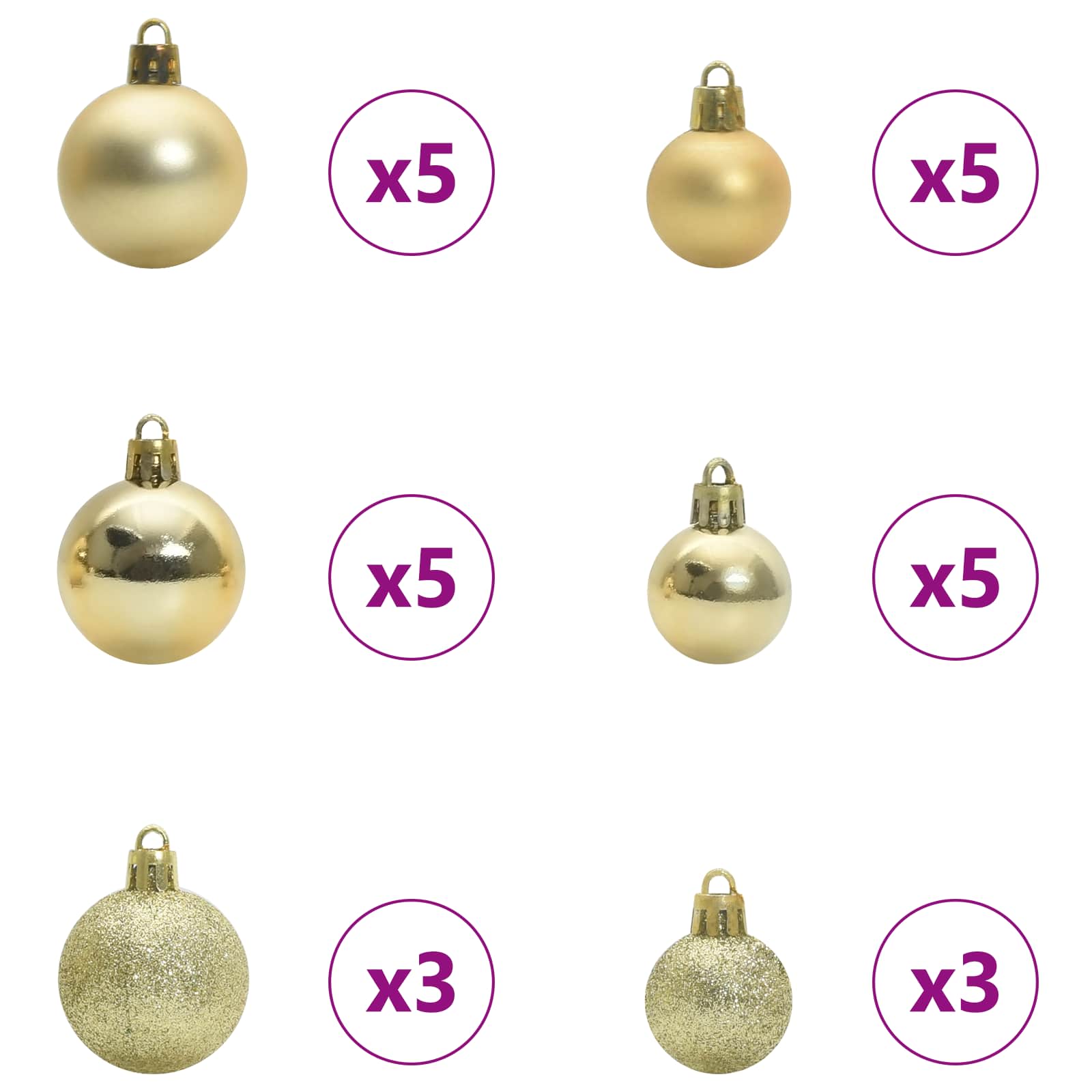 Kunstig Juletre Med 300 Led Med Stativ Hvit 300 Cm Pvc Og Stål