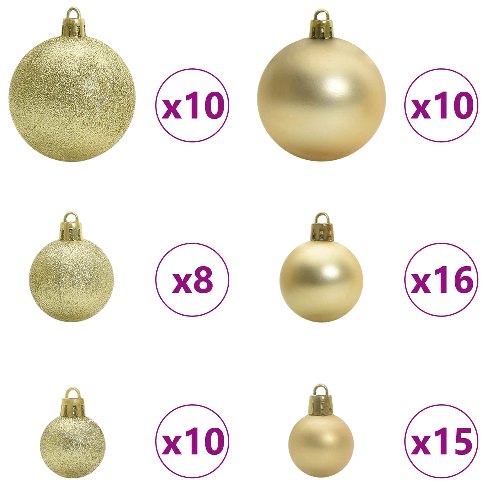 Kunstig Sammensatt Juletre Med 300 Led Hvit 240 Cm Pvc Og Stål