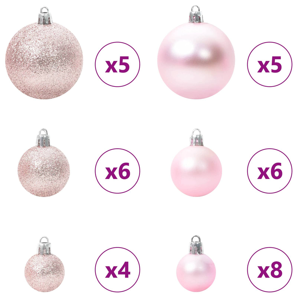 Kunstig Juletre Med 150 Led Med Stativ Hvit 150 Cm Pvc Og Stål