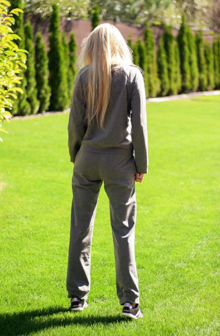 Sett Mirale til dame fra MS StyleHaven, laget av Bomull; Elastan, farge Rosa, størrelse XXL, med long ermer, perfekt til dress