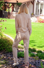 Sett Mirale til dame fra MS StyleHaven, laget av Bomull; Elastan, farge Svart, størrelse M, med long ermer, perfekt til dress