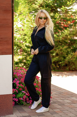 Sett Mirale til dame fra MS StyleHaven, laget av Bomull; Elastan-1, farge Rosa, størrelse s, med long ermer, perfekt til dress