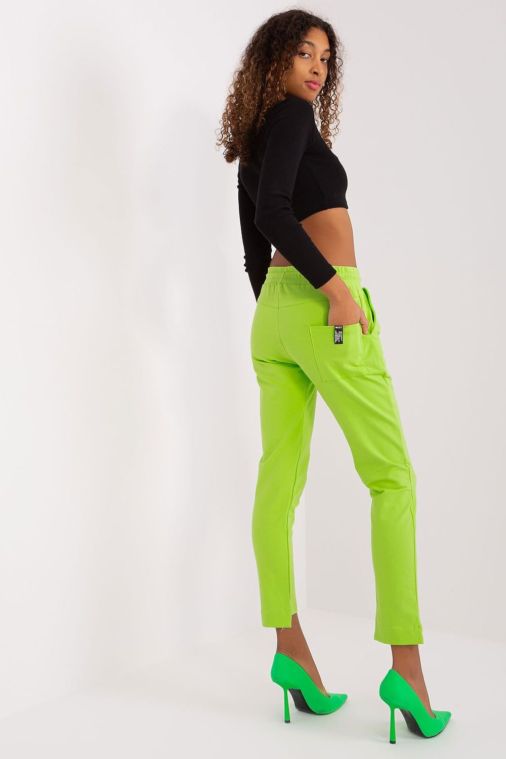 ActiveEase – joggebukser for dame til dame fra MS StyleHaven, laget av Bomull, farge Brun, størrelse L/XL, med sleeveless; 3-4 ermer, perfekt til casual; dress