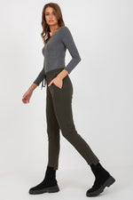 ActiveEase – joggebukser for dame til dame fra MS StyleHaven, laget av Bomull, farge Brun, størrelse L/XL, med sleeveless; 3-4 ermer, perfekt til casual; dress