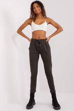 Everyday Ease - Joggebukse i bomull med høy midje til dame fra MS StyleHaven, laget av Bomull, farge Rosa 2, størrelse XL, med 45720 ermer, perfekt til casual; dress