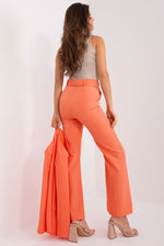 Blanke bukser til dame fra MS StyleHaven, størrelse XXL, med long, bukselengde long, kjolelengde maxi, kjolestil gown; sheath