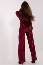 Elegant kveldssett – Lakerta til dame fra MS StyleHaven, laget av Bomull; polyester, farge Marineblå, størrelse S/M, med short; 3-4 ermer, perfekt til casual; dress