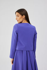 Jakke Stylove til dame fra MS StyleHaven, laget av polyester; Viskose, farge Fiolett, størrelse s, med long ermer, perfekt til dress