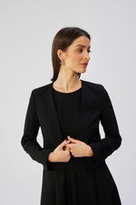 Jakke Stylove til dame fra MS StyleHaven, laget av polyester; Viskose, farge Fiolett, størrelse XXL, med long ermer, perfekt til dress