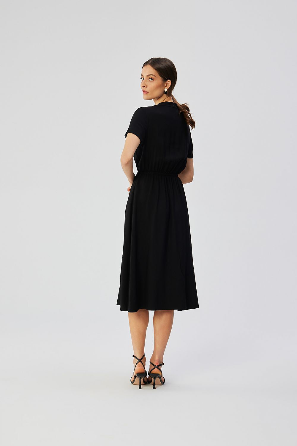 Dagkjole Stylove til dame fra MS StyleHaven, laget av Viskose, farge Rosa, størrelse L, med short ermer, perfekt til dress
