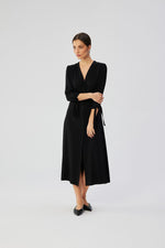 Dagkjole Stylove til dame fra MS StyleHaven, laget av Viskose, farge Rosa, størrelse M, med lang ermer, perfekt til dress