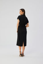 Dagkjole Stylove til dame fra MS StyleHaven, laget av polyester, farge Fiolett, størrelse XXL, med short ermer, perfekt til dress