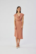 Cocktailkjole / Stylove til dame fra MS StyleHaven, laget av polyester, farge Fiolett, størrelse s, med short ermer, perfekt til dress