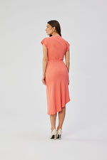 Cocktailkjole / Stylove til dame fra MS StyleHaven, laget av polyester, farge Fiolett, størrelse XL, med short ermer, perfekt til dress