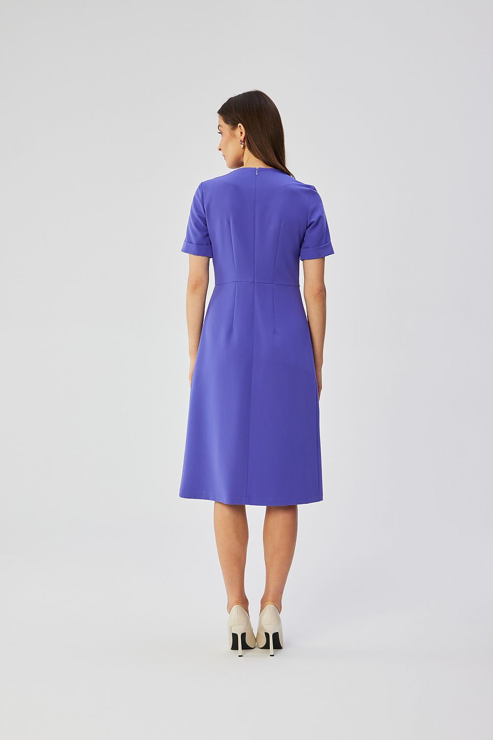 Cocktailkjole Stylove til dame fra MS StyleHaven, laget av polyester; Viskose, farge Rosa, størrelse XL, med short ermer, perfekt til dress