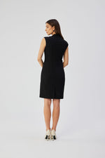 Dagkjole Stylove til dame fra MS StyleHaven, laget av polyester; Viskose, farge Rød, størrelse s, med sleeveless ermer, perfekt til dress