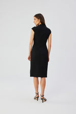 Dagkjole Stylove til dame fra MS StyleHaven, laget av polyester; Viskose, farge Rød, størrelse M, med short ermer, perfekt til dress