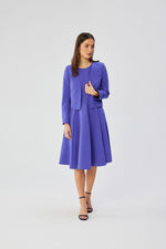 Dagkjole Stylove til dame fra MS StyleHaven, laget av polyester; Viskose, farge Rosa, størrelse XXL, med sleeveless; 3-4 ermer, perfekt til dress