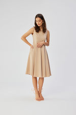 Dagkjole Stylove til dame fra MS StyleHaven, laget av polyester; Viskose, farge Rød, størrelse L, med sleeveless; 3-4 ermer, perfekt til dress