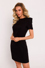 Dagkjole Moe til dame fra MS StyleHaven, laget av polyester, farge Rosa, størrelse M, med short ermer, perfekt til dress