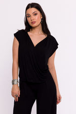Bluse BeWear til dame fra MS StyleHaven, laget av Viskose, farge Blå, størrelse XL, med long ermer, perfekt til dress