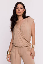 Bluse BeWear til dame fra MS StyleHaven, laget av Viskose, farge Svart, størrelse M, med long ermer, perfekt til dress