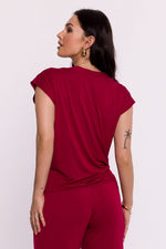 Bluse BeWear til dame fra MS StyleHaven, laget av Viskose, farge beige, størrelse M, med long ermer, perfekt til dress