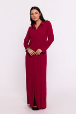 Dagskjole BeWear til dame fra MS StyleHaven, laget av Viskose, farge Svart, størrelse M, med long ermer, perfekt til dress
